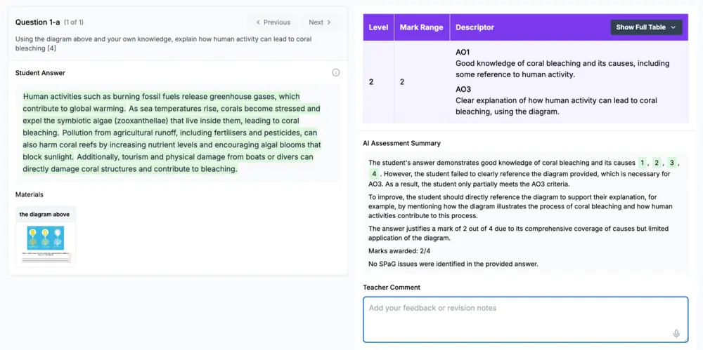 Smart Marking Interface